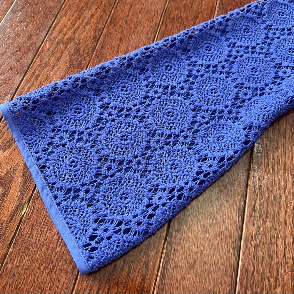 ❌SOLD Lilly Pulitzer Topanga crochet lace dress in purple - Picture 7 of 15